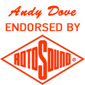 I am Endorsed by Rotosound Guitar Strings